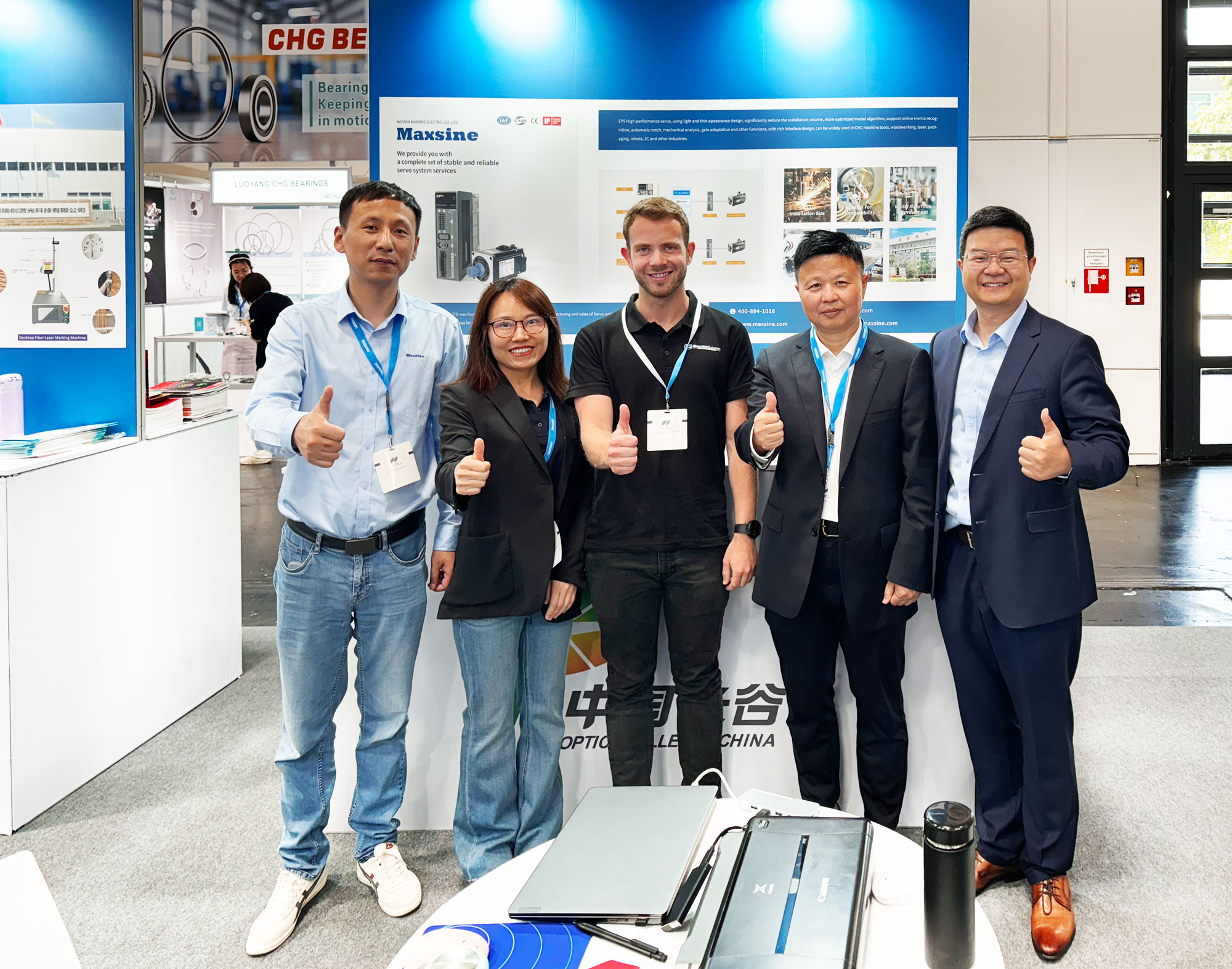 邁信電氣攜EP5高性能伺服驅(qū)動(dòng)器亮相慕尼黑雙展